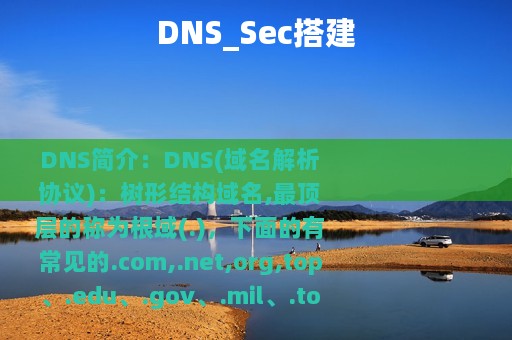 DNS_Sec搭建