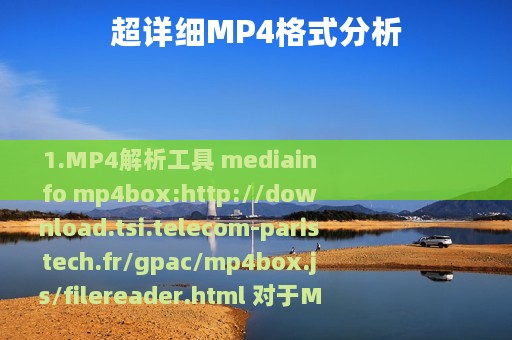 超详细MP4格式分析