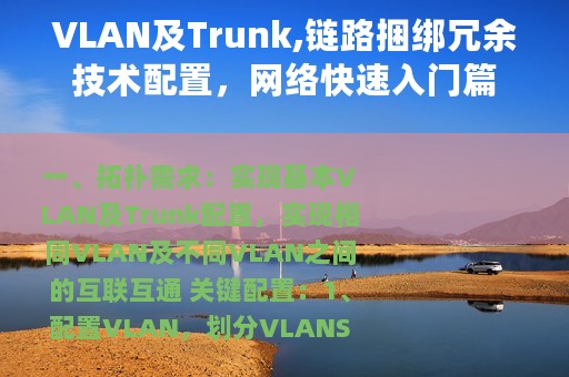 VLAN及Trunk,链路捆绑冗余技术配置，网络快速入门篇