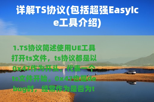 详解TS协议(包括超强EasyIce工具介绍)