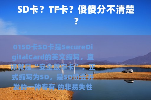 SD卡？TF卡？傻傻分不清楚？