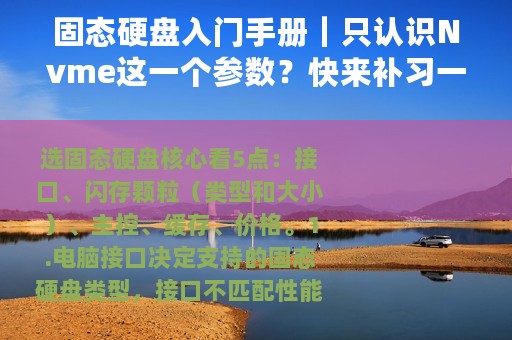 固态硬盘入门手册｜只认识Nvme这一个参数？快来补习一下
