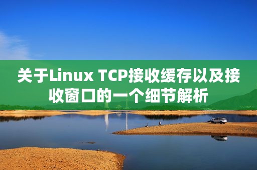 关于Linux TCP接收缓存以及接收窗口的一个细节解析