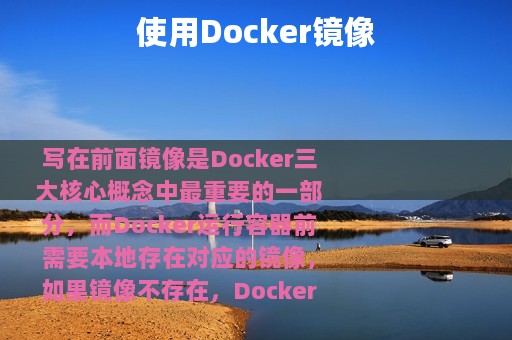 使用Docker镜像