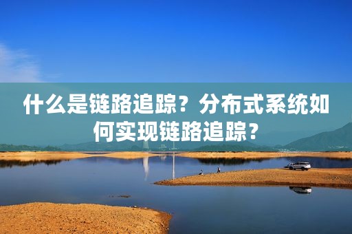 什么是链路追踪？分布式系统如何实现链路追踪？