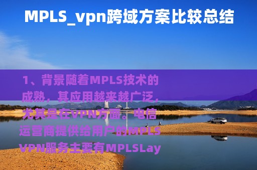 MPLS_vpn跨域方案比较总结