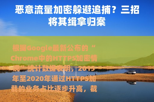恶意流量加密躲避追捕？三招将其缉拿归案