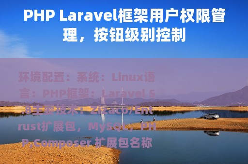 PHP Laravel框架用户权限管理，按钮级别控制