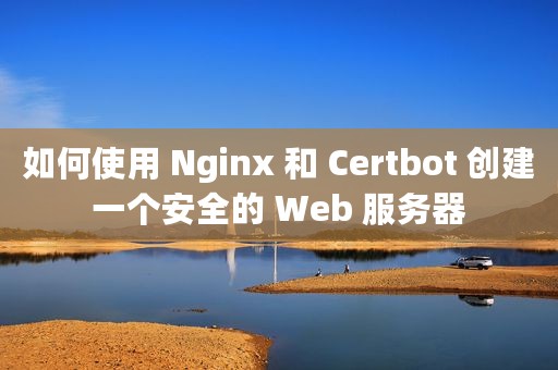 如何使用 Nginx 和 Certbot 创建一个安全的 Web 服务器