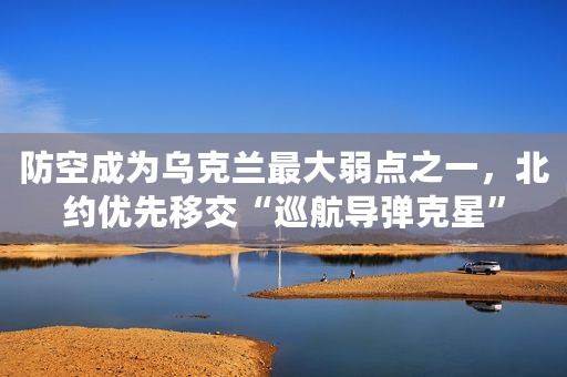 防空成为乌克兰最大弱点之一，北约优先移交“巡航导弹克星”