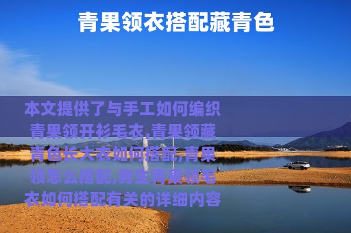 青果领衣搭配藏青色