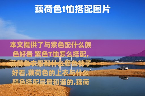 藕荷色t恤搭配图片