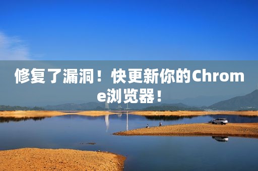 修复了漏洞！快更新你的Chrome浏览器！