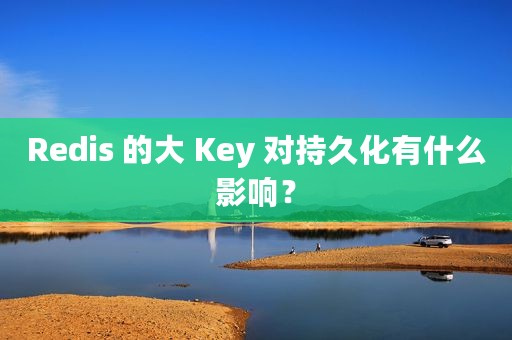 Redis 的大 Key 对持久化有什么影响？