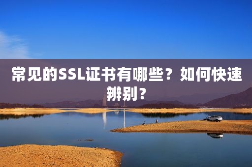 常见的SSL证书有哪些？如何快速辨别？