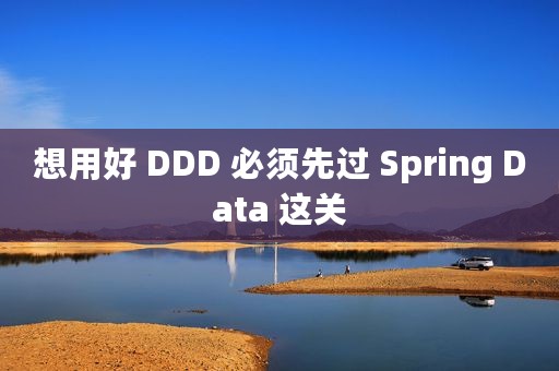 想用好 DDD 必须先过 Spring Data 这关