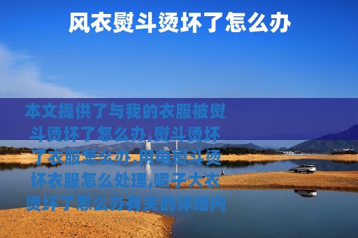 风衣熨斗烫坏了怎么办