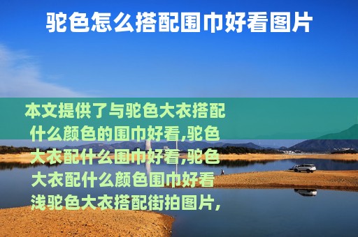 驼色怎么搭配围巾好看图片