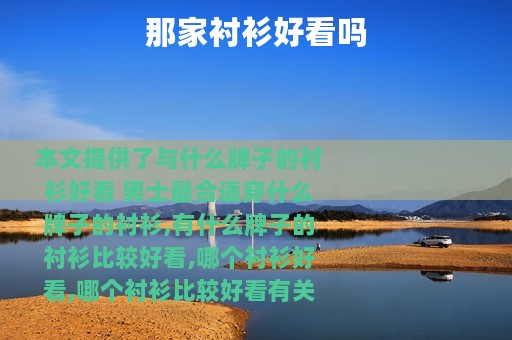 那家衬衫好看吗