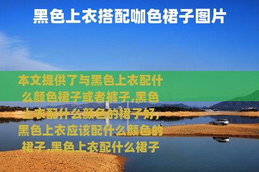 黑色上衣搭配咖色裙子图片