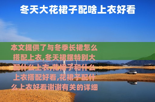 冬天大花裙子配啥上衣好看