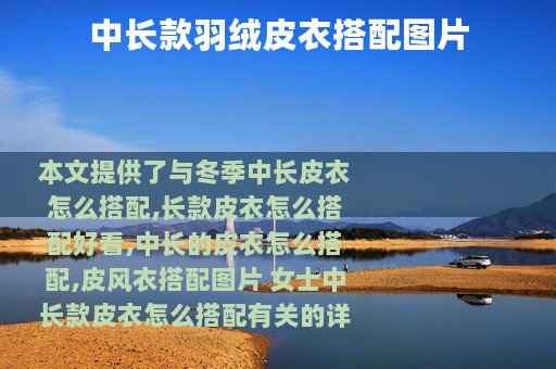 中长款羽绒皮衣搭配图片