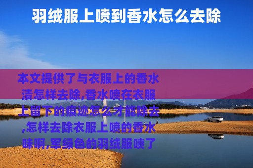 羽绒服上喷到香水怎么去除