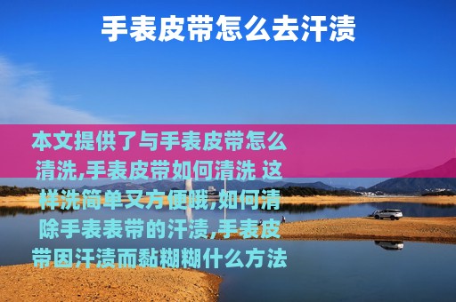 手表皮带怎么去汗渍