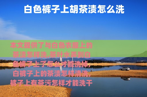 白色裤子上胡茶渍怎么洗