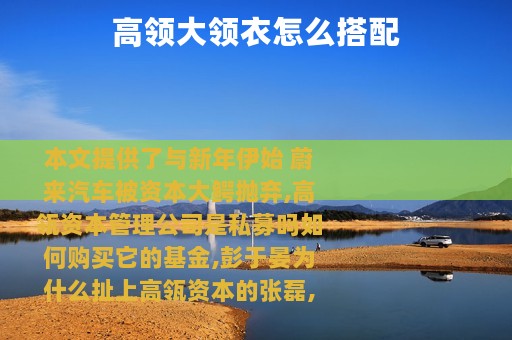 高领大领衣怎么搭配
