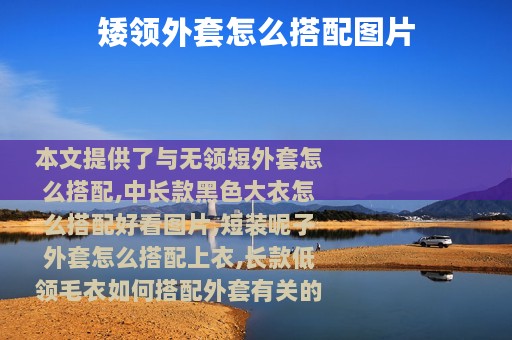 矮领外套怎么搭配图片