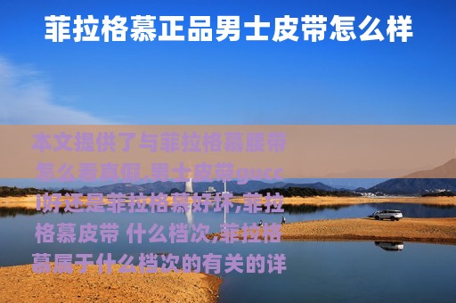 菲拉格慕正品男士皮带怎么样