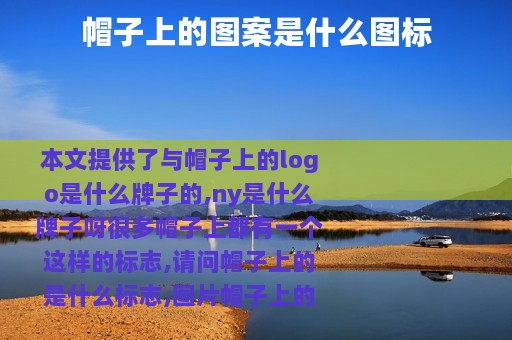 帽子上的图案是什么图标