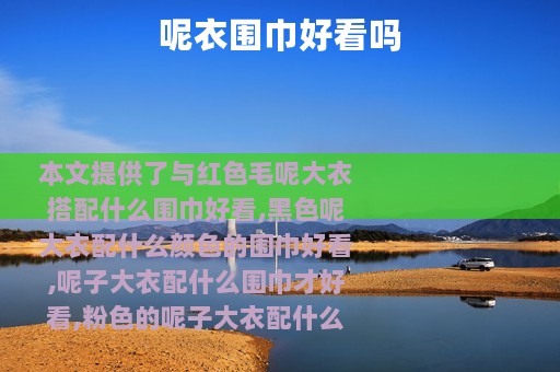 呢衣围巾好看吗