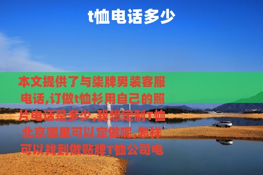 t恤电话多少