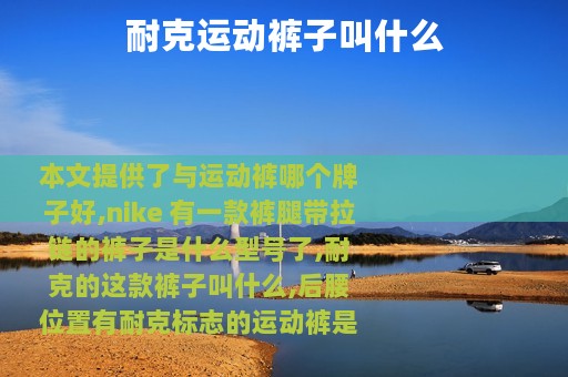 耐克运动裤子叫什么