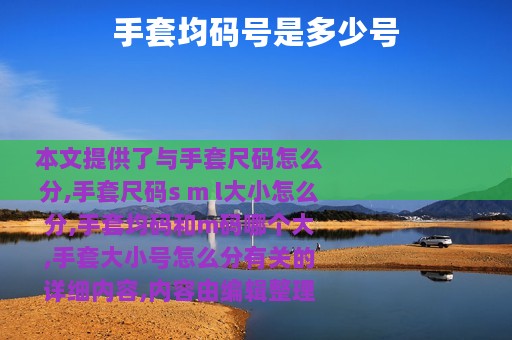 手套均码号是多少号