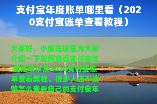 支付宝年度账单哪里看（2020支付宝账单查看教程）