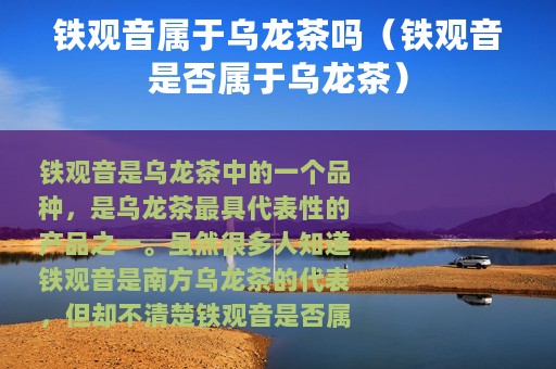 铁观音属于乌龙茶吗（铁观音是否属于乌龙茶）