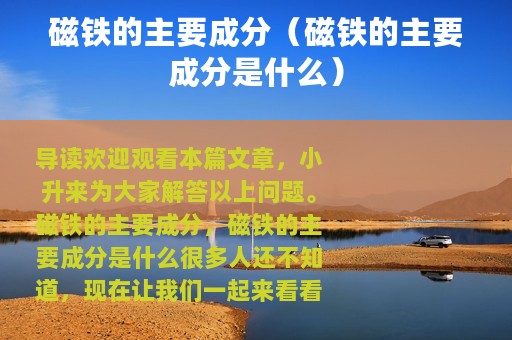 磁铁的主要成分（磁铁的主要成分是什么）