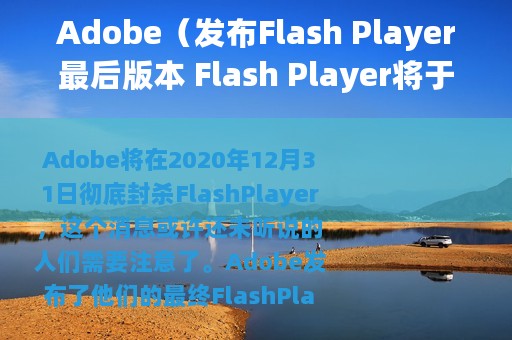 Adobe（发布Flash Player最后版本 Flash Player将于12月31日彻底封杀）