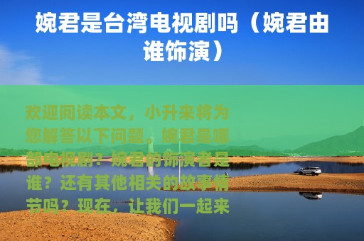 婉君是台湾电视剧吗（婉君由谁饰演）