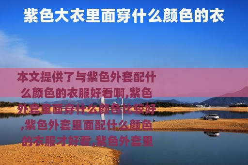 紫色大衣里面穿什么颜色的衣