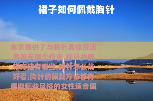 裙子如何佩戴胸针