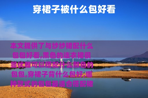穿裙子被什么包好看