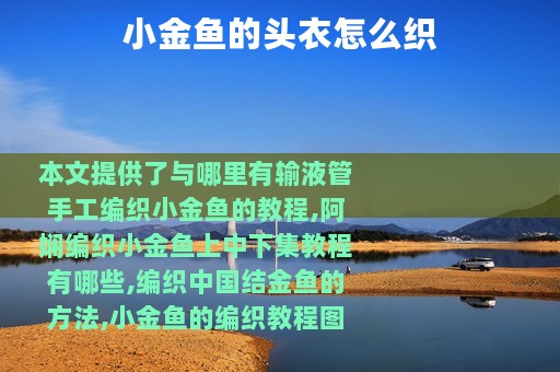 小金鱼的头衣怎么织