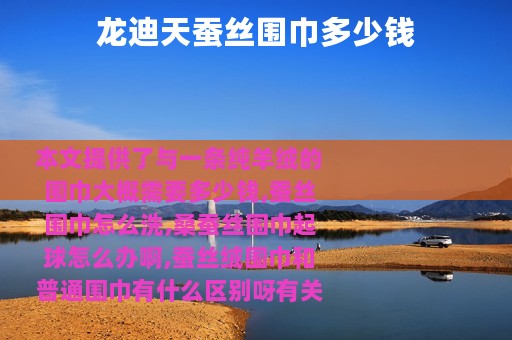 龙迪天蚕丝围巾多少钱