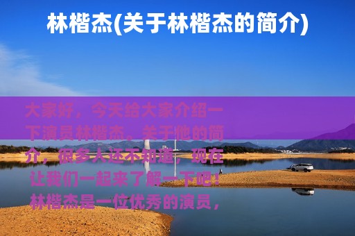 林楷杰(关于林楷杰的简介)