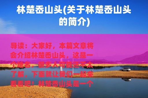 林楚岙山头(关于林楚岙山头的简介)