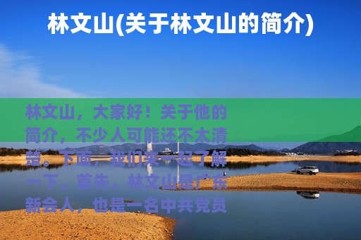 林文山(关于林文山的简介)